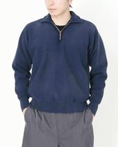 【3】【新品未使用】A.PRESSE Vintage Half Zip Sweatshirt アプレッセ スウェット オーラリー COMOLI コモリ AURALEE トレーナー 1LDK _画像3