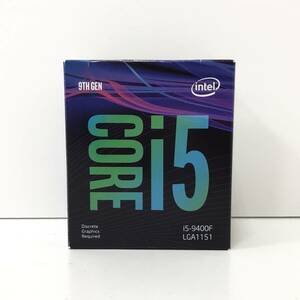 【1円～】intel Core i5 9400F 2.9GHZ / 9MB / LGA1151 / ARF6M プロセッサ ファン CPU 現状品 PCパーツ Windows【中古品】