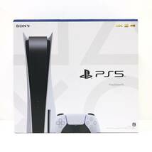 【1円～】PlayStation5 CFI-1200A01 825GB オリジナルカラー PS5本体/コントローラ/ケーブル/ベース プレステ5 SONY【中古品】_画像1