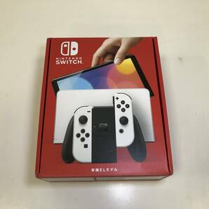 【1円～】Nintendo Switch 有機ELモデル ホワイト 動作品 スイッチ ニンテンドー ゲーム機 本体【中古品】の画像1