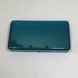 【１円~】NINTENDO 3DS 任天堂 ニンテンドー 動作品 本体 ゲーム機 アクアブルー 【中古品】