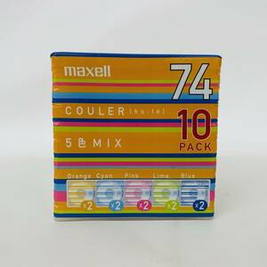 MD 5色MIX 10枚パック maxell 74分 ※2400010372148