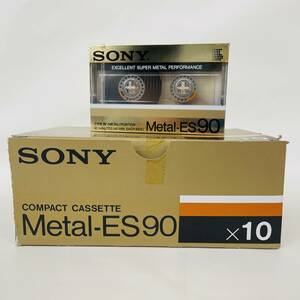 10本セット Metal-ES90 SONY メタル カセットテープ ソニー ※2400010372162