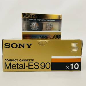 10本セット Metal-ES90 SONY メタル カセットテープ ソニー ※2400010372179