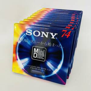 10枚セット SONY MDW-74B MD ミニディスク ※ 2400010376108