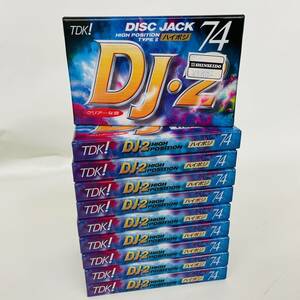 10本セット TDK DJ2-74 カセットテープ ハイポジション※ 2400010381591