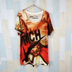 409 JOYRICH　半袖Ｔシャツ　Ｓ　総柄　