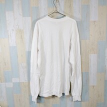 417 6.5OUNCE Ｍ　 ロンT　WHITE　コットン_画像6