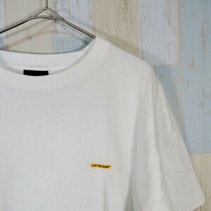 420 FLIP THE SCRIPT 半袖Ｔシャツ　Ｍ　バックプリント　WHITE