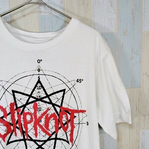 420 Slip Knot 半袖Ｔシャツ　Ｌ　WHITE