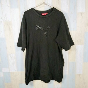 422 PUMA　半袖Tシャツ　Osize　BLACK