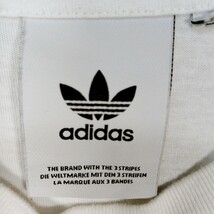 422 adidas　半袖Ｔシャツ　ホワイト プリント_画像5