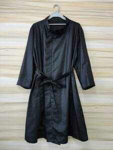0996 [Бесплатная доставка только в Honshu] Pour Deux Purdu Ladies Внешнее весеннее пальто Черное изготовлено в Японии