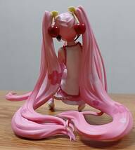 ぬーどるストッパー フィギュア　桜ミク 2023 にっこりver.　約11.5cm　展示品　送料￥350～　非売品　リアル　_画像4