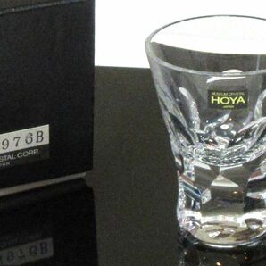 ★HOYA CRYSTAL ホヤクリスタルガラス ショットグラス 箱付 CTN976B 現品限 生産終了品の画像5