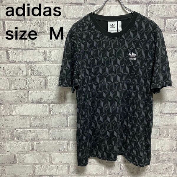 【adidas】アディダス Tシャツ Mサイズ お洒落