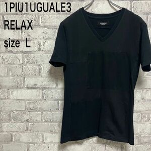 【1PIU1UGUALE3 RELAX】ウノピュウノウグァーレトTシャツ