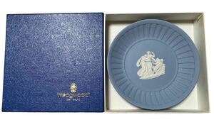 24H04-128N：未使用　WEDGWOOD ウェッジウッド JASPERWARE MINIATURE Dish ジャスパーウェアミニチュア 皿