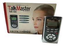 24H04-114N；動作品 美品　TalkMaster RIR-100 サン電子 語学学習用ラジオ ICレコーダー ボイスレコーダー_画像1