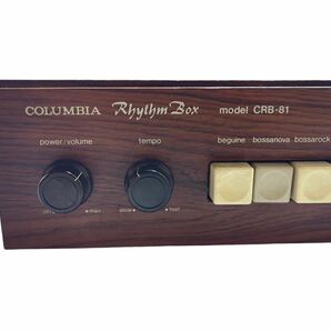 24T04-40N：通電確認のみ リズムボックス コロムビア音響 CRB-81 Columbia Rhythm Boxの画像6