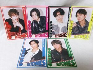 SixTONES THE VIBES 特典 The Cards トレカ カード 6種セット ジェシー 京本大我 松村北斗 髙地優吾 森本慎太郎 田中樹