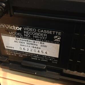 C☆042664 Victor ビクター ビデオカセットレコーダー HR-VX7 ジャンク 格安出品！の画像5