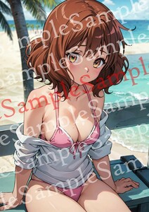 AN-930sa 響け！ユーフォニアム 黄前久美子 同人 ポスター A4 オリジナル アニメ anime 特殊印刷 高品質 イラストアート セクシー 美少女