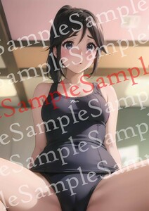 yu773 リズと青い鳥 傘木希美 同人 ポスター A4 オリジナル アニメ anime 美女 高品質 イラストアート グラビア セクシー 美少女 JK