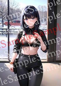 yu217 SSSS.GRIDMAN 宝多六花 同人 ポスター A4 オリジナル アニメ anime 美女 高品質 イラストアート グラビア セクシー 美少女