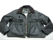 00s Barbour spey 　L　2001年　フィッシング　オイルド　スペイ　ヴィンテージ　_画像7