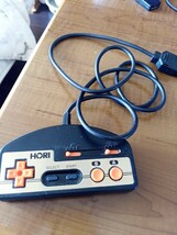 任天堂 ファミコン FC ホリコマンダー オレンジブラック コントローラー HORI　ジャンク_画像1