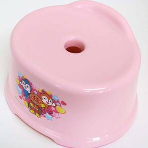 OSK(オーエスケー) バスチェア アンパンマン 風呂いす ピンク 日本製 足ゴム付 おしゃれ かわいい 滑りにくい B-の画像2