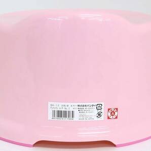 OSK(オーエスケー) バスチェア アンパンマン 風呂いす ピンク 日本製 足ゴム付 おしゃれ かわいい 滑りにくい B-の画像3