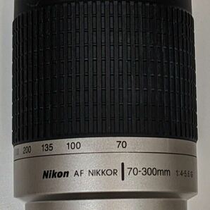 ☆ 【2点セット】Nikon U ニコン NIKKOR レンズ フィルムカメラ 28-80mm AF Zoom-Nikkor 70-300mm f/4-5.6G 収納ケース付き ※動作未確認品の画像6