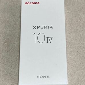 Xperia 10 IV SO-52C 6インチ メモリー6GB ストレージ128GB ブラック ドコモ 新品未使用②の画像2