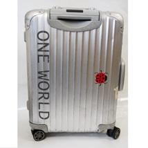 Th541901 リモワ キャリーバッグ トパーズ TOPAS 932.52 シルバー系 キャリーケース スーツケース RIMOWA 中古_画像1