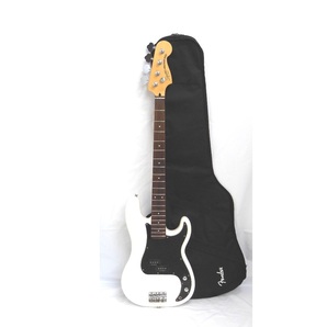 NA34191 スクワイヤー エレキベース プレシジョン Squier Precision Bass by Fender ホワイト系 ジャンク品の画像1