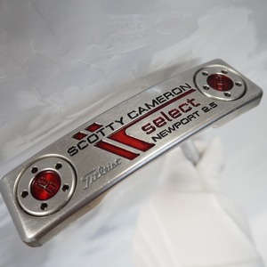 Th519061 スコッティキャメロン パター Select セレクト ニューポート 2.5 NEWPORT 2.5 33インチ SCOTTY CAMERON 中古