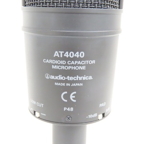 Ts779022 オーディオテクニカ マイク コンデンサー・サイドアドレスマイクロホン AT4040 audio-technica 中古の画像4