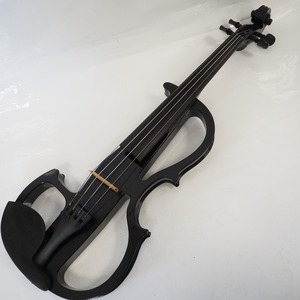 Th960212 No-brand silent violin electric model name * model unknown black group used 