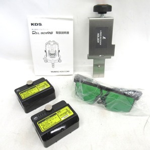 KR54201 ムラテックKDS レーザー墨出器 REAL GREEN DSL-901RG 中古の画像8