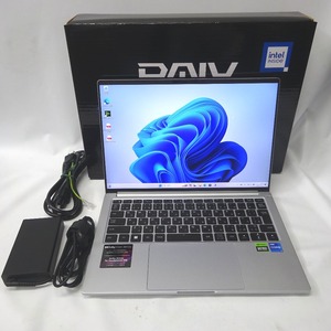 Ft603161 マウスコンピューター パソコン DAIV i7-13700H メモリ32GB NVMe SSD500GB RTX3050Laptop Z4-I7G50SR-B mouse computer 中古