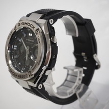 Th959764 カシオ 腕時計 G-SHOCK G-STEEL GST-W110-1AJF ソーラー電波 ラバーベルト メンズ CASIO 中古_画像3