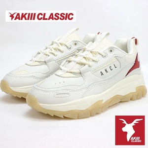 アキクラシック アーバン トラッカー AKC0003 OFF WHITE/IVORY 23.5cm 新品 未使用 AKIII CLASSIC URBANTRACKER 韓国ファッション 厚底ス