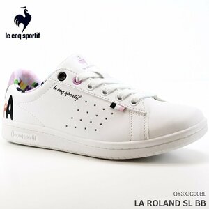 ルコック スニーカー le coq sportif ラ ローラン SL ビッグロゴ LA ROLAND SL BB QY3XJC00BL レディース スニーカー BARBAPAPA 22.5cm