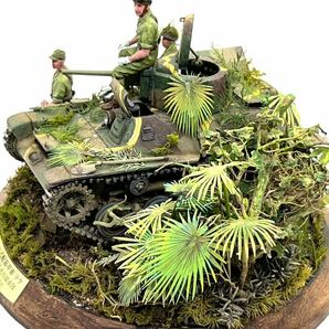 1/35 完成品 帝国陸軍九七式軽装甲車ヴィネットの画像5