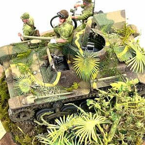 1/35 完成品 帝国陸軍九七式軽装甲車ヴィネットの画像6