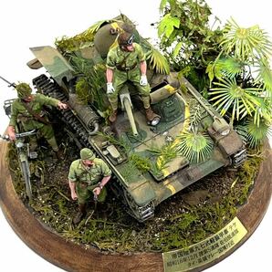 1/35 完成品 帝国陸軍九七式軽装甲車ヴィネットの画像7