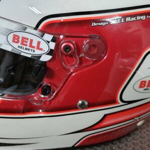 BELL四輪用ヘルメット RS3 PRO STORM RED中古品 の画像10