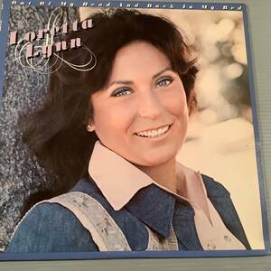 LP(英盤)●ロレッタ・リン Loretta Lynn／out of my head and back in my bed※カントリー・シンガーソングライター●美品！
